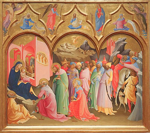 Adoration of the Magi, 1420, Lorenzo Monaco