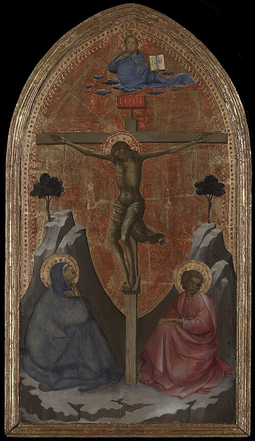 The Crucifixion, 1415, Lorenzo Monaco