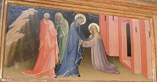 A Visitação, 1420, Lorenzo Monaco