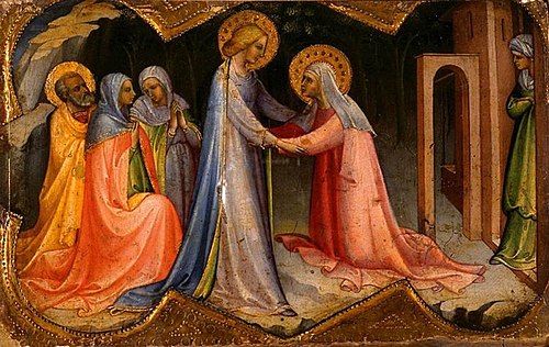 Visitation, 1405, Lorenzo Monaco