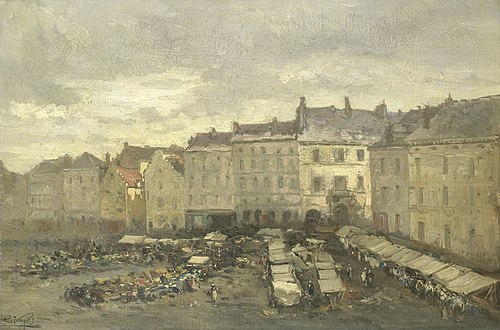Le Grand Sablon, 1875, Guillaume Vogels