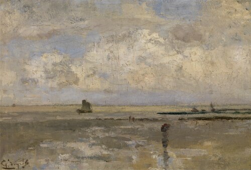 Plage, 1876, Guillaume Vogels