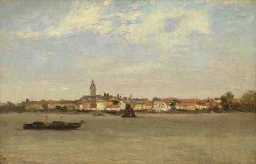A View of Temse, 1875, Guillaume Vogels