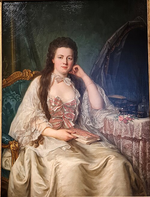 Femme à sa toilette, 1760, Guillaume Voiriot