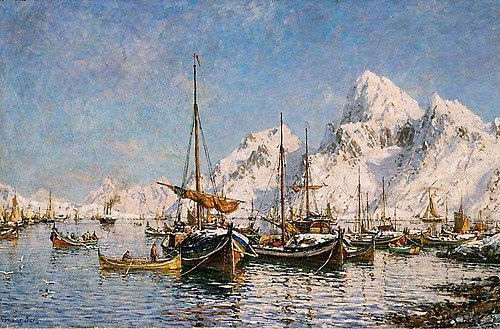 From Vaterfjord, 1889, Gunnar Berg