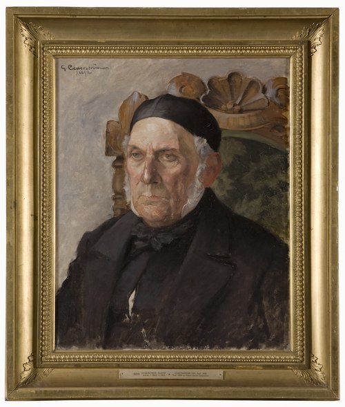 Karl Emanuel Cederström, 1804-1892, 1892, Gustaf Cederström