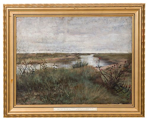Steppe Country. Landscape Study for Mazeppa, 1879, Gustaf Cederström