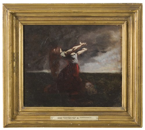 The Blasphemer, 1872, Gustaf Cederström