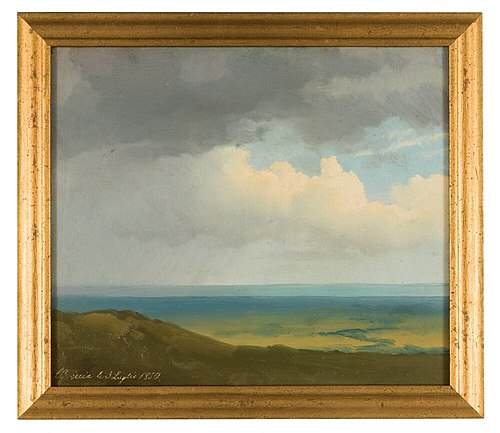 Landscape Study, 1850, Gustaf Wilhelm Palm