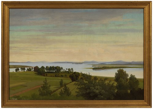 Lake Siljan. Study, , Gustaf Wilhelm Palm