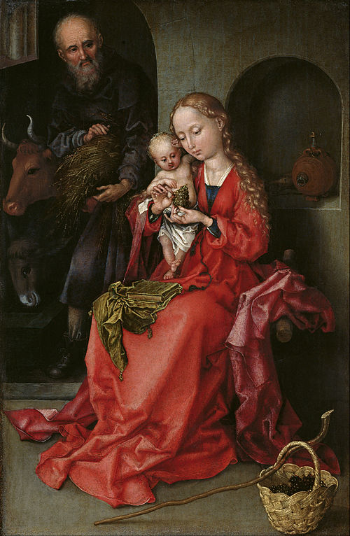 The Holy Family, 1485, Martin Schongauer