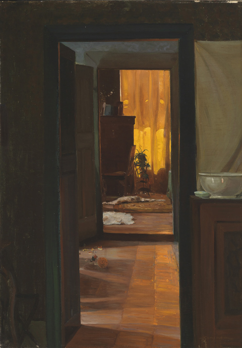Sonne im Haus, 1904, Gustav Kampmann