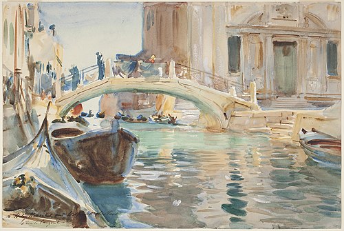 San Giuseppe di Castello, Venice, 1903, John Singer Sargent