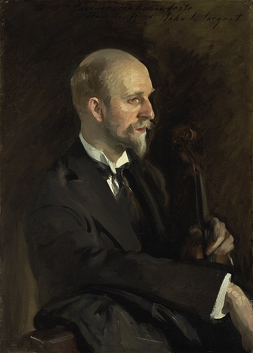 Charles Martin Loeffler, 1903, John Singer Sargent