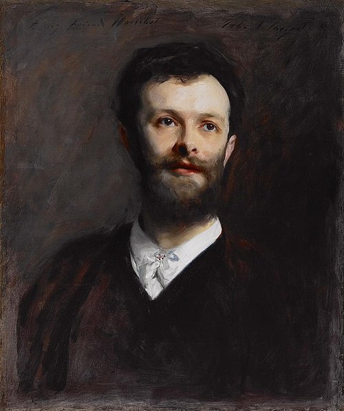 Portrait of George Henschel, 1889, John Singer Sargent