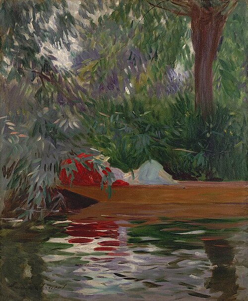 Under the Willows, 1887, John Singer Sargent