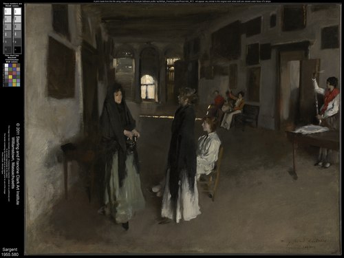 A Venetian Interior, 1881, John Singer Sargent