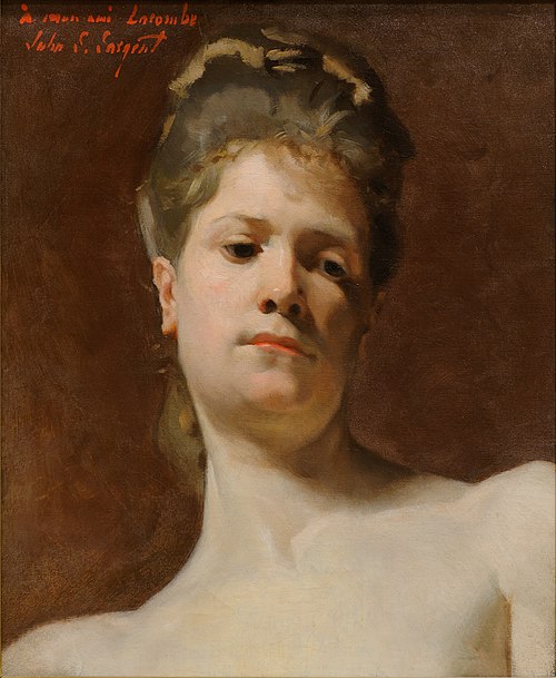 Blonde Model, 1877, John Singer Sargent