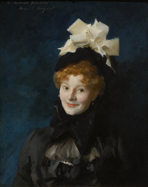 Madame Escudier, 1883, John Singer Sargent