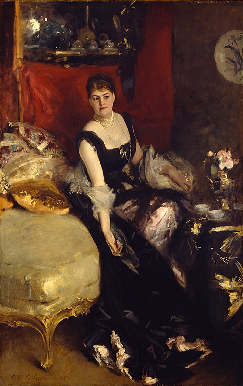 Mrs. Kate A. Moore, 1884, John Singer Sargent