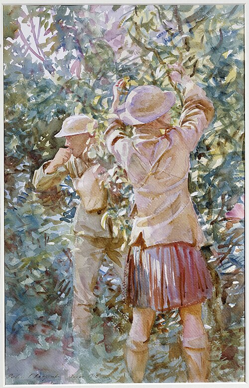 "Thou Shalt Not Steal", 1918, John Singer Sargent