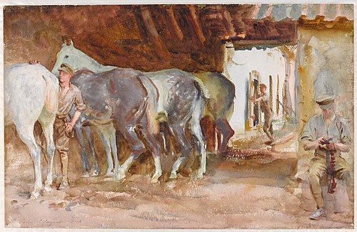 Scots Greys, 1918, John Singer Sargent