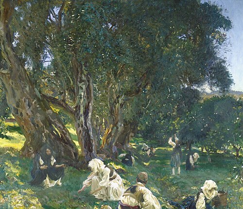 Albanian Olive Gatherers, 1909, John Singer Sargent