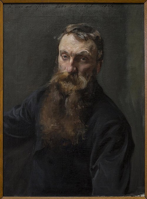 Auguste Rodin, 1884, John Singer Sargent