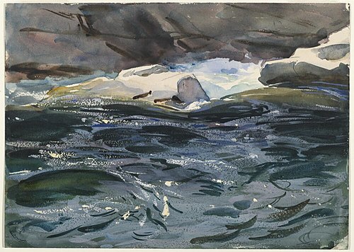 Salmon River, 1901, John Singer Sargent