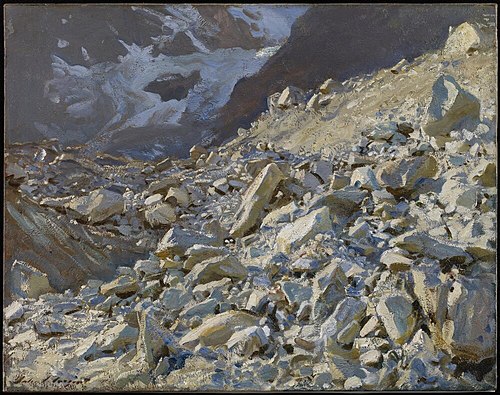 The Moraine, 1908, John Singer Sargent