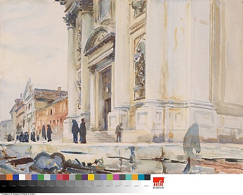 Venice: I Gesuati, 1911, John Singer Sargent