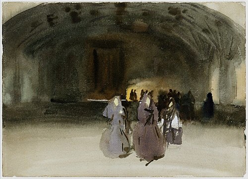 Women Approaching, 1895, John Singer Sargent