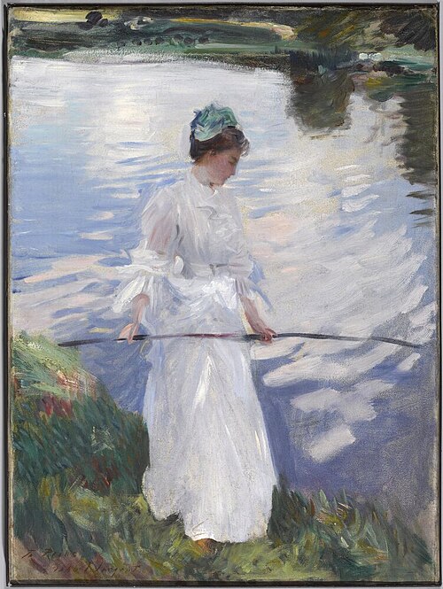 Violet Fishing, 1889, John Singer Sargent