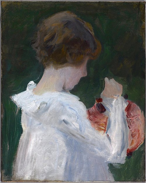 Sketch for 'Carnation, Lily, Lily, Rose', 1885, John Singer Sargent