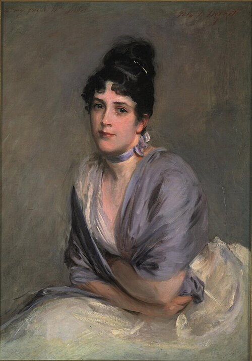 Mrs Frank Millet (Elizabeth Merrill), 1885, John Singer Sargent