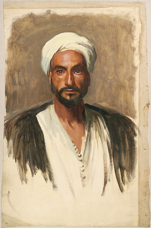 Man with a White Turban, 1891, John Singer Sargent