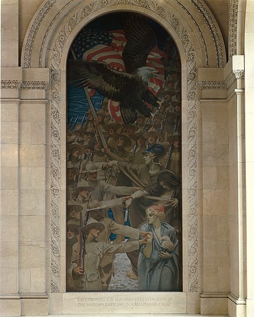 Entering the War, 1922, John Singer Sargent