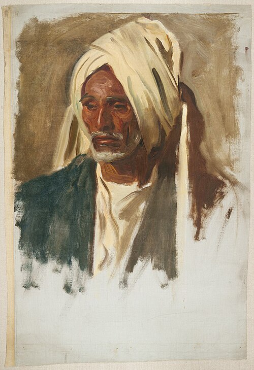 Old Man with a White Beard, 1891, John Singer Sargent