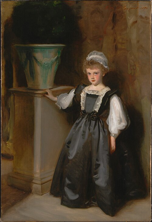 The Honorable Laura Lister, 1896, John Singer Sargent