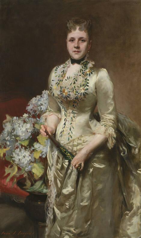 Mrs. Jacob Wendell (Mary Barrett, 1832–1912), 1888, John Singer Sargent