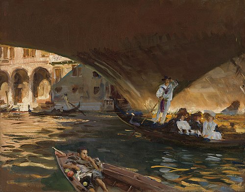 The Rialto, 1909, John Singer Sargent