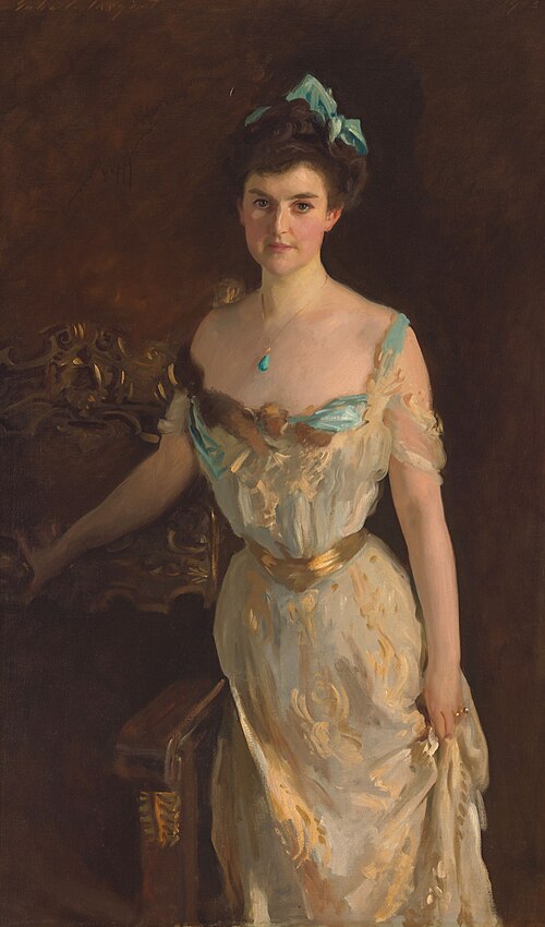 Ellen Sears Amory Anderson Curtis (1868-1952) (Mrs. Charles Pelham Curtis), 1903, John Singer Sargent