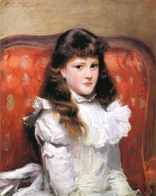 Miss Cara Burch (1878-1961), 1888, John Singer Sargent