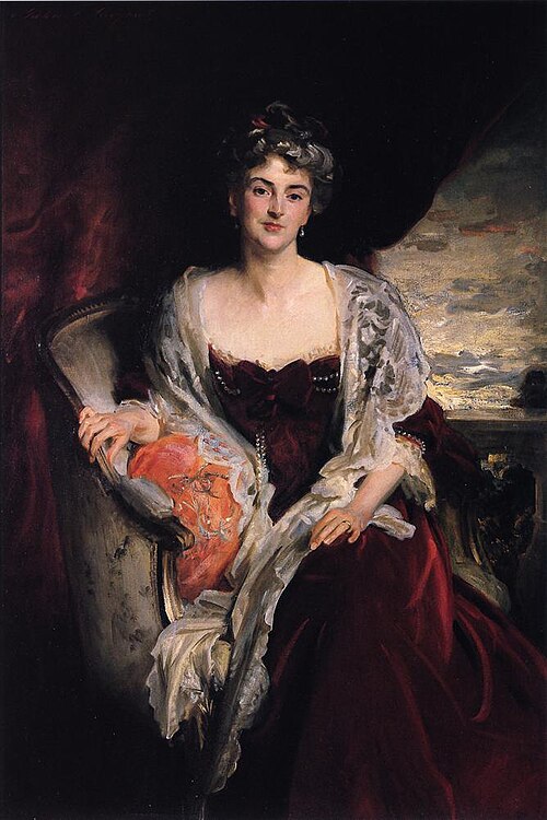 Mrs. Augustus Allusen (Osma Mary Dorothy Stanley), 1907, John Singer Sargent