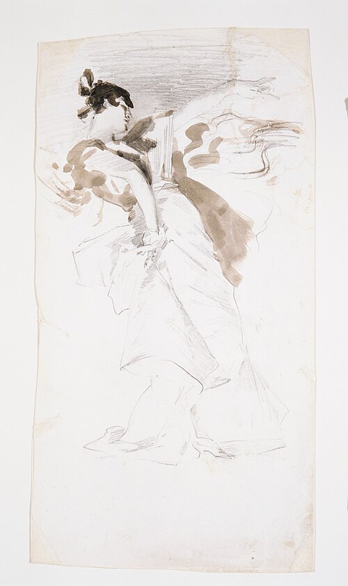 After "El-Jaleo", 1882, John Singer Sargent