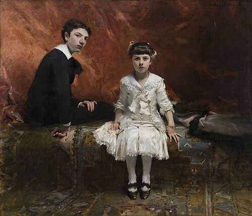 Les Enfants Pailleron, 1881, John Singer Sargent