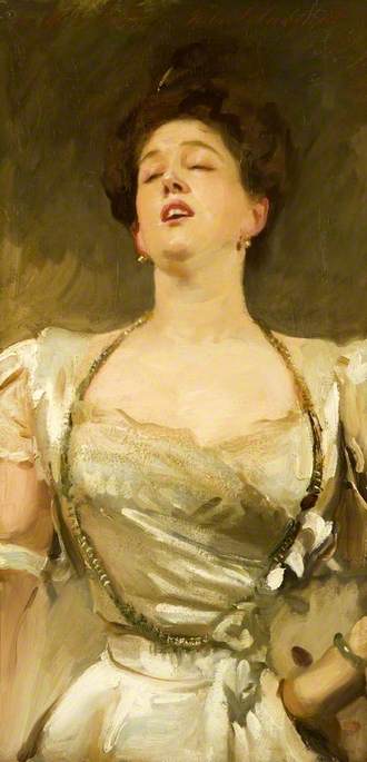 Mrs George Batten Singing, 1895, John Singer Sargent