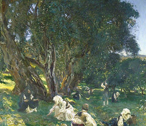Albanian Olive Gatherers, 1909, John Singer Sargent