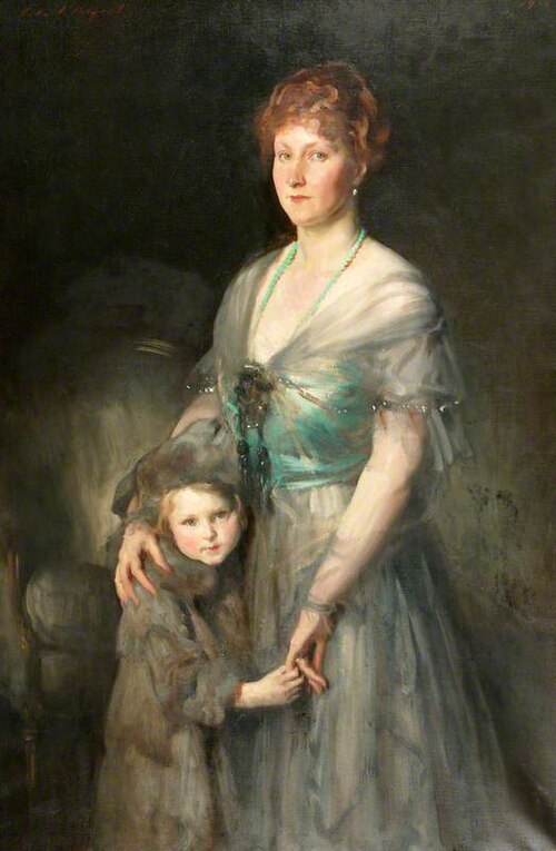 Mrs Duxbury and Daughter, , John Singer Sargent