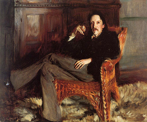 Portrait de Robert Louis Stevenson, 1887, John Singer Sargent